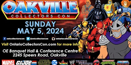 Oakville Collectors Con 2024 and Oakville Comic Book Show