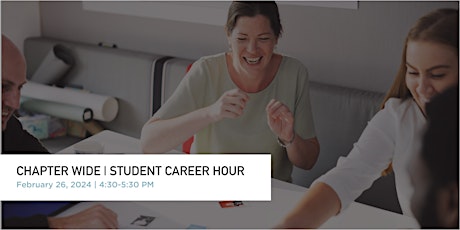 Chapter Wide | Student Career Hour primary image