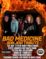 Imagem principal de BON JOVI TRIBUTE LIVE! @ HANEY PUBLIC HOUSE MAPLE RIDGE!