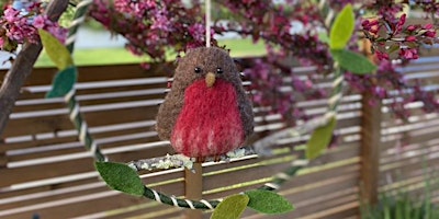 Imagem principal de Hanging Bird Needle Felting Workshop