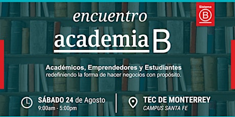 Imagen principal de Primer Encuentro Academia B México