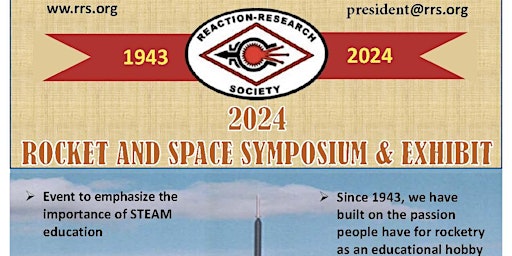 Imagem principal do evento 2024 RRS  Rocket and Space Symposium