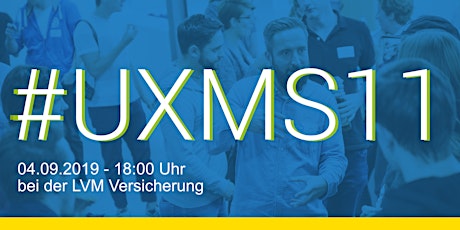 Hauptbild für UXMS Meetup - #UXMS11