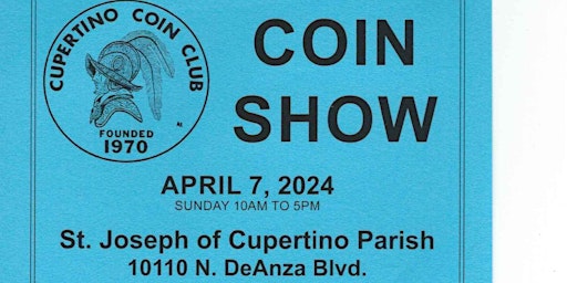 Immagine principale di Cupertino Coin Club Coin Show 