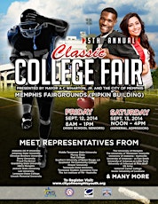 5th Annual Classic College Fair (Southern Heritage Classic) primary image