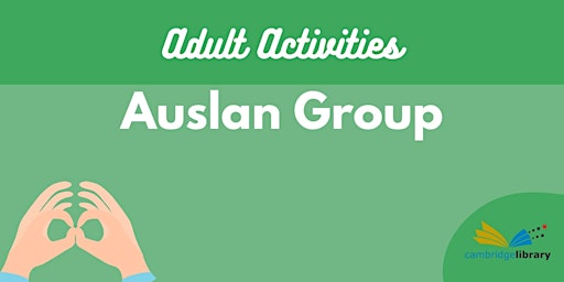 Auslan  Group @ CambridgeLibrary primary image