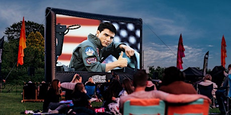 Top Gun Outdoor Cinema Experience at Prestwold Hall in Leicestershire