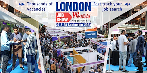 London Job Show | Careers & Job Fair | Westfield Stratford primary image