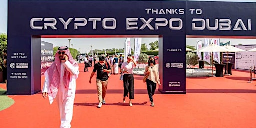 Crypto Expo Dubai - Largest Crypto Event in Dubai - Ticket Available 2024 primary image