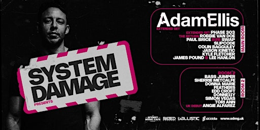 Imagen principal de System Damage presents Adam Ellis