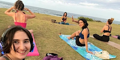 Imagem principal do evento Sunset yoga in nature with an immersive musical experience