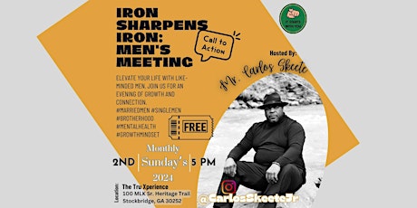 Iron Sharpens Iron: Men's Meeting