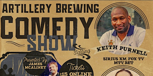 Primaire afbeelding van Artillery Brewing Comedy Show