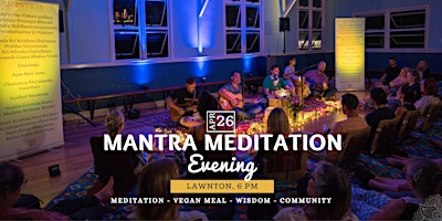 Imagem principal do evento Mantra Meditation Evening - Lawnton