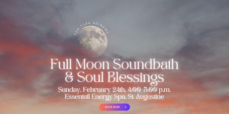 2/24/24 Full Moon Soundbath & Language of Light Soul Blessings  primärbild