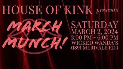 Image principale de House of Kink's March Munch!