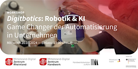 Image principale de Digibotics: Robotik & KI | Game Changer der Automatisierung in Unternehmen