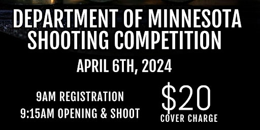 American Legion Department of Minnesota Shooting Competition primary image