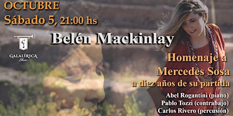 Imagen principal de Belén Mackinlay - Homenaje a Mercedes Sosa