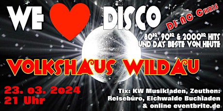 Imagen principal de We love Disco - Halli Galli  Party in Wildau