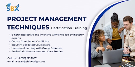 Hauptbild für Project Management Techniques Certification Training in Kenosha, WI