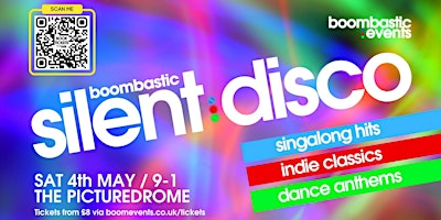 Imagem principal do evento Boombastic Silent Disco - Greatest Hits!
