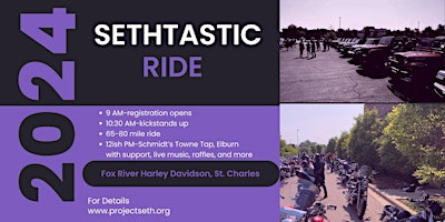 Imagem principal do evento Sethtastic Ride 2024