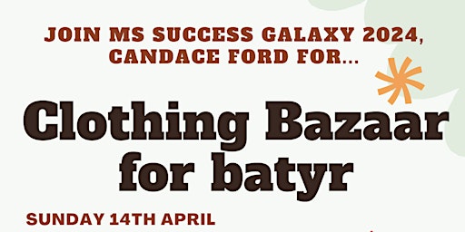 Imagem principal do evento Clothing Bazaar for batyr