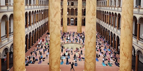 Yoga + Crystal Bowl Sound Bath at National Building Museum primary image