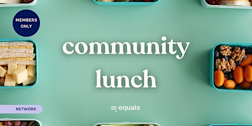Imagem principal do evento Community Lunch