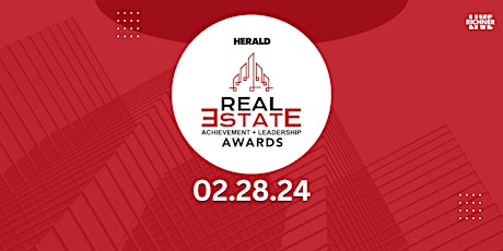 Imagen principal de Herald Real Estate Achievement and Leadership (R.E.A.L.) Awards Gala