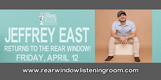 JEFFREY EAST Returns To The Rear Window primary image