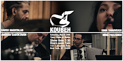 Imagem principal do evento Koubeh Live at Nublu 151