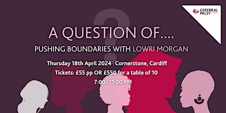 A Question of Pushing Boundaries with Lowri Morgan