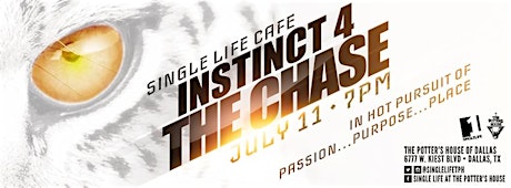 INSTINCT 4 THE CHASE- In Hot Pursuit of Passion, Purpose and Place! primary image