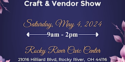 Primaire afbeelding van 6th Annual May Flowers Craft & Vendor Show