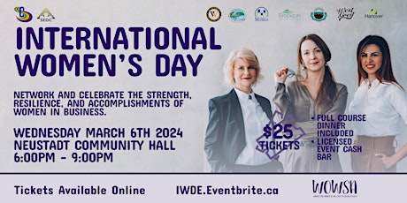 Image principale de International Women's Day - Inspiring Women & Embracing Equity