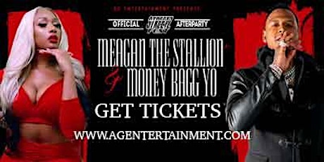  Money Bagg Yo & Meagan The Stallion tickets for this saturday available at www.agentertainment.com primary image