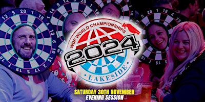 WDF 2024 Lakeside World Championships  - Saturday 30th November - EVENING primary image