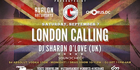 LONDON CALLING | DJ SHARON O'LOVE (UK) primary image