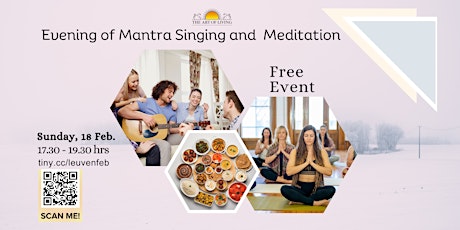 Primaire afbeelding van Evening of Mantra Singing and Meditation (and Good food)
