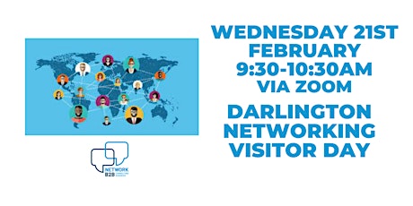 Imagem principal do evento Darlington Business Networking Visitor Day