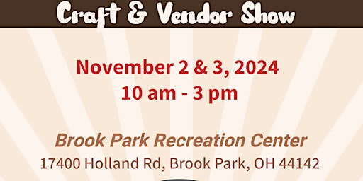 2nd Annual Gobble! Gobble! Turkey Craft & Vendor Show primary image