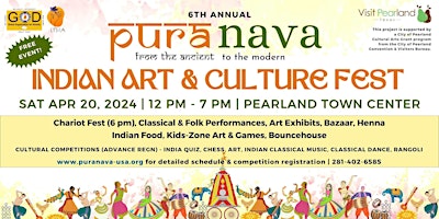 Imagem principal do evento PURANAVA Indian Art & Culture Fest