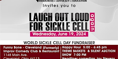 MCS~FUND LAUGH OUT LOUD again FOR SICKLE CELL 2024 primary image