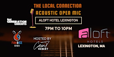 Imagem principal do evento The Local Connection: Acoustic Open Mic