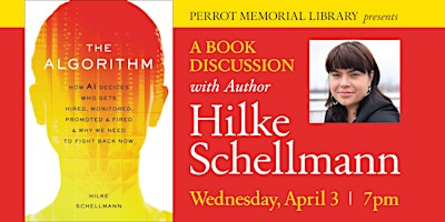 Book Talk--"The Algorithm," by Hilke Schellmann primary image