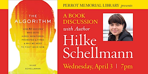 Hauptbild für Book Talk--"The Algorithm," by Hilke Schellmann