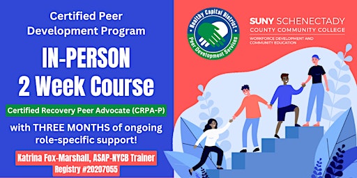Primaire afbeelding van Certified Peer Development Program (CRPA-P)