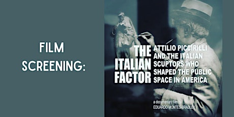 Film Screening: "The Italian Factor" (2024)